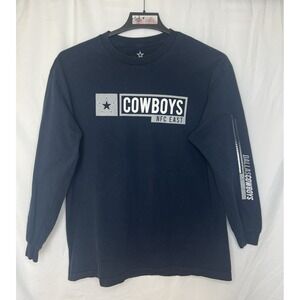 Dallas Cowboys‎ Authentic Size XL Cowboys NFC East Blue Long Sleeve T Shirt